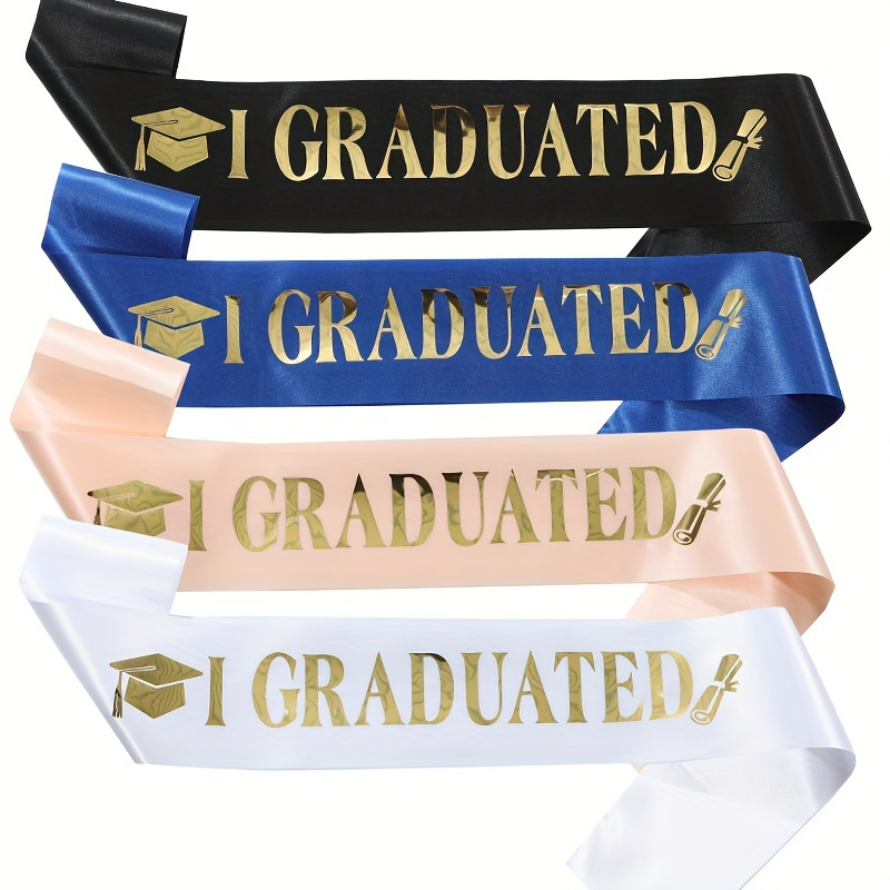 

European And Graduation Shoulder Strap Etiquette Strap I Graduated Ribbon Graduation Party Graduated Belt