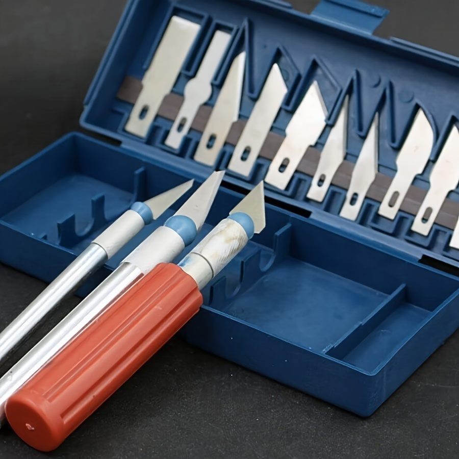 Precision Craft Tools Kit Precision Craft Utility Knife Tweezers