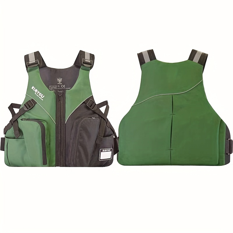 낚시조끼 Multi Pockets Fishing Vest Photography Reflective Life Vest Waterproof  Life Jacket Fishing Survival Backpack Safety Jacket