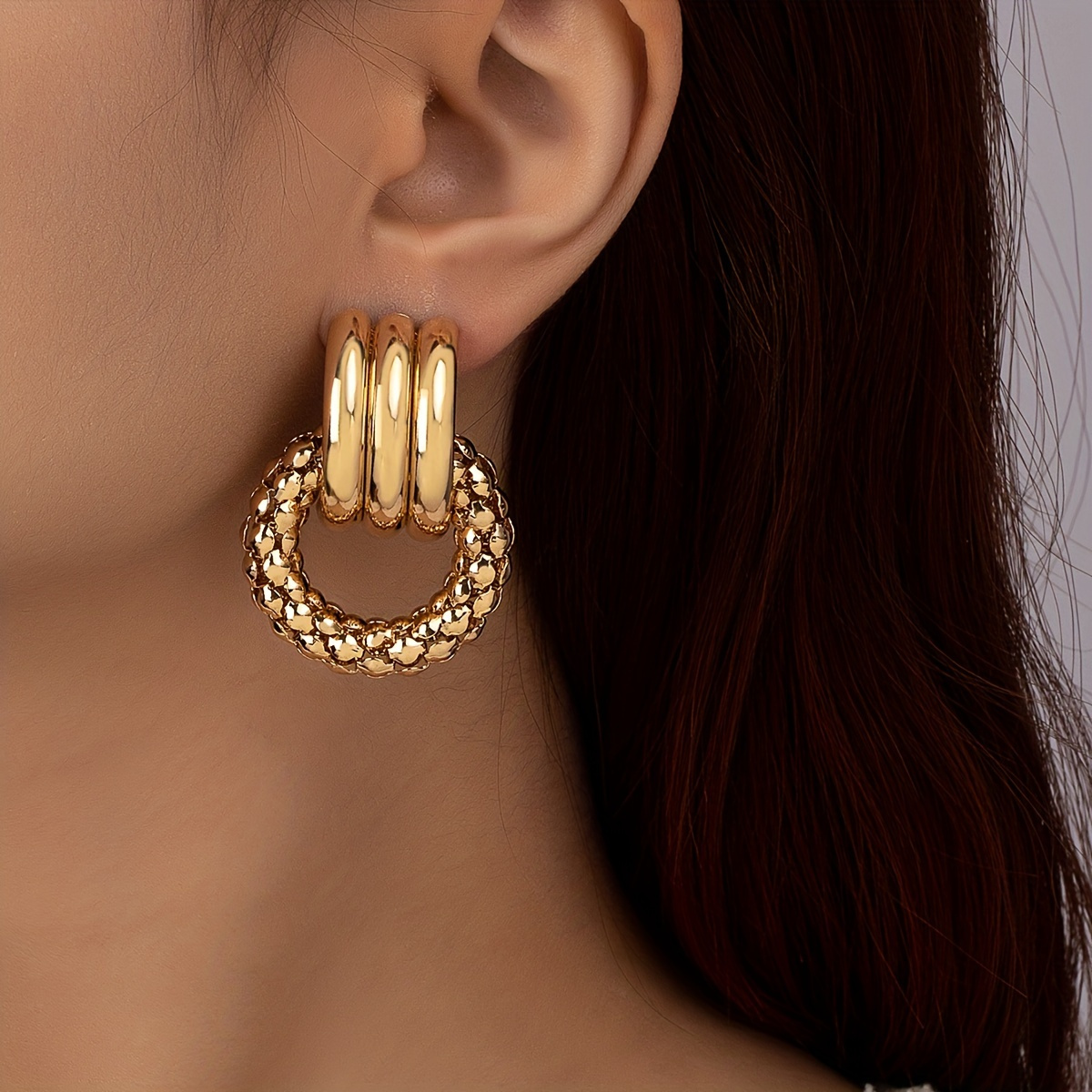 

Boucles D'oreilles Créatives En Forme de Chaîne D'os de Serpent, Bijoux En Alliage Au Style Élégant Et Sexy, Adaptées Aux Accessoires D'oreille Pour Les Soirées Des Femmes