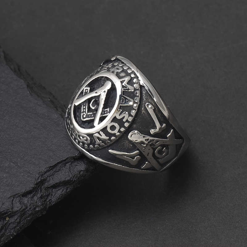 College style masonic on sale rings