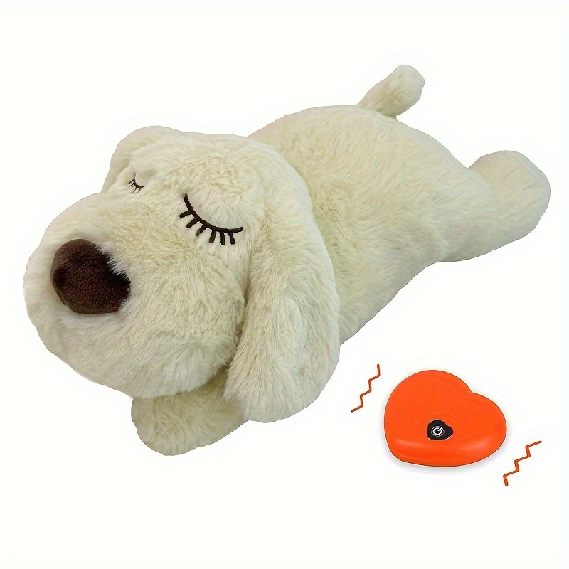 Pet Supplies : ALL FOR PAWS Dog Anxiety Relief Plush Toy,Dog Sleep Aid Warm  Comfort Toys,Dog Pillow for Puppy Crate,Dog Stuffed Animals,Dog Toys for  Small Dogs (White Sheep(Heartbeat + Warm Bag)) 