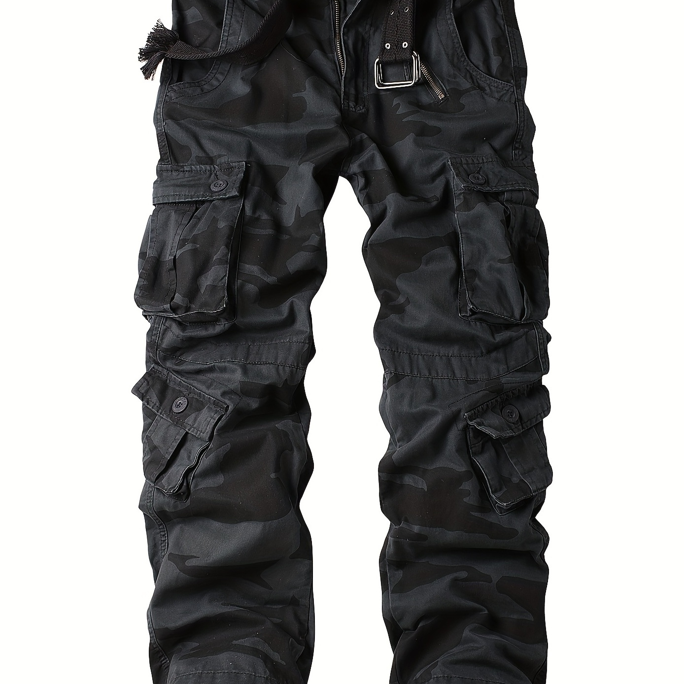 

Aknavy Men's Hiking Pants, Outdoor Ripstop Wild Cargo Pants, Multi-pocket Army Camo Pants, Lightweight Casual Pants