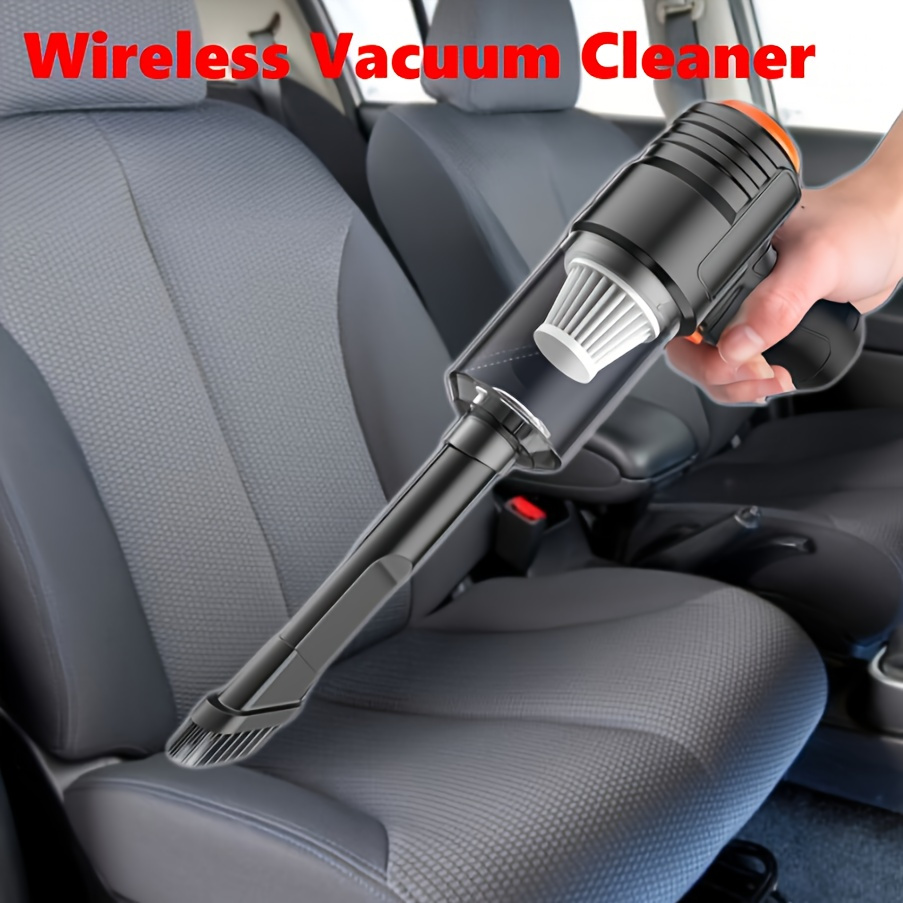 

Rechargeable Handheld Vacuum Cleaner, 2400mah Battery, Usb Charging, Reusable Filter , , Use For Car, Rv, Pet, , Computer, And Furniture , For Car