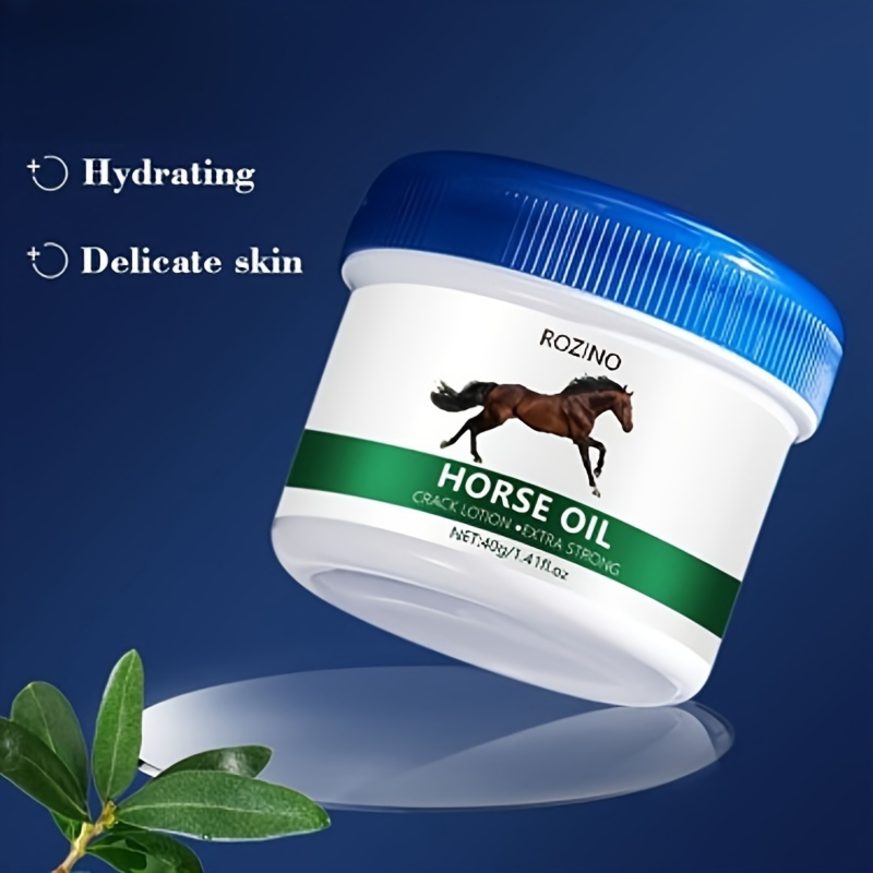 

Horse Oil Cream For Dry Cracked Skin, Anti-cracking Lotion, Exfoliate Dead Skin, Deeply Moisturize Dry Cracked Skin, Make Skin Smooth And Soft