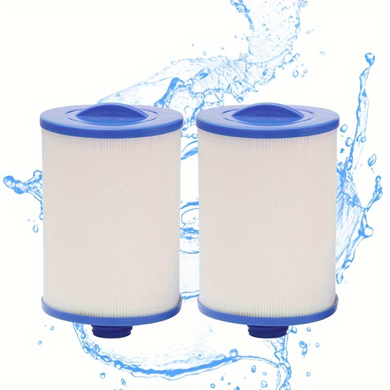 

2 Packs, Spa Filter Replaces Pww50p3 (1 1/2" Coarse Thread), 817-0050, Filbur Fc-0359, 25252, 03fil1400, Waterway Front Access Skimmer