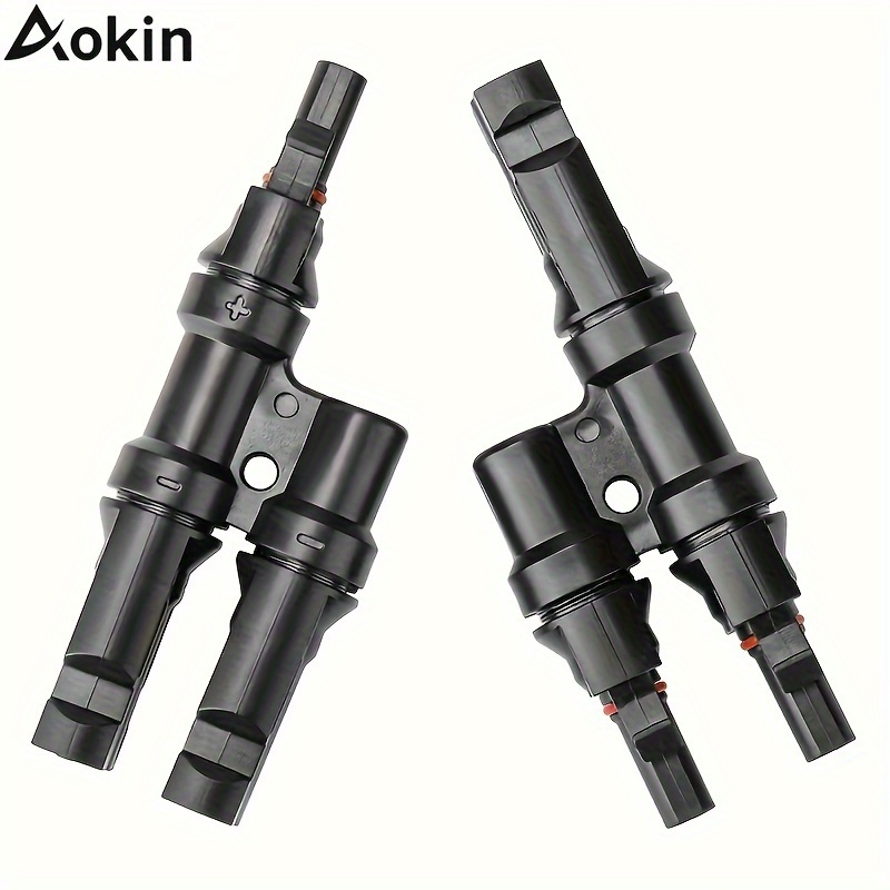

1 Pair Solar Branch Connectors Y Connector For Parallel Connection Between Solar Panels Fmm+mff