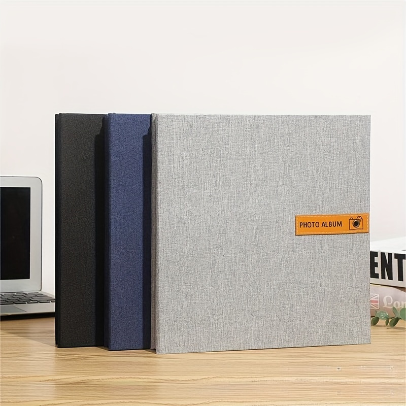 1pc Solid Color Large Photo Album Self Adhesive Photo Album