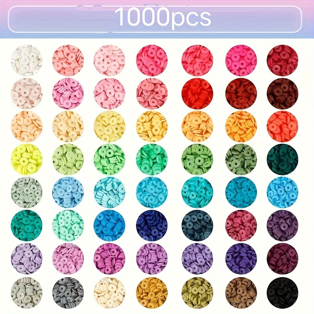 

1000pcs 6mm Slices - For , Bracelets & Necklaces