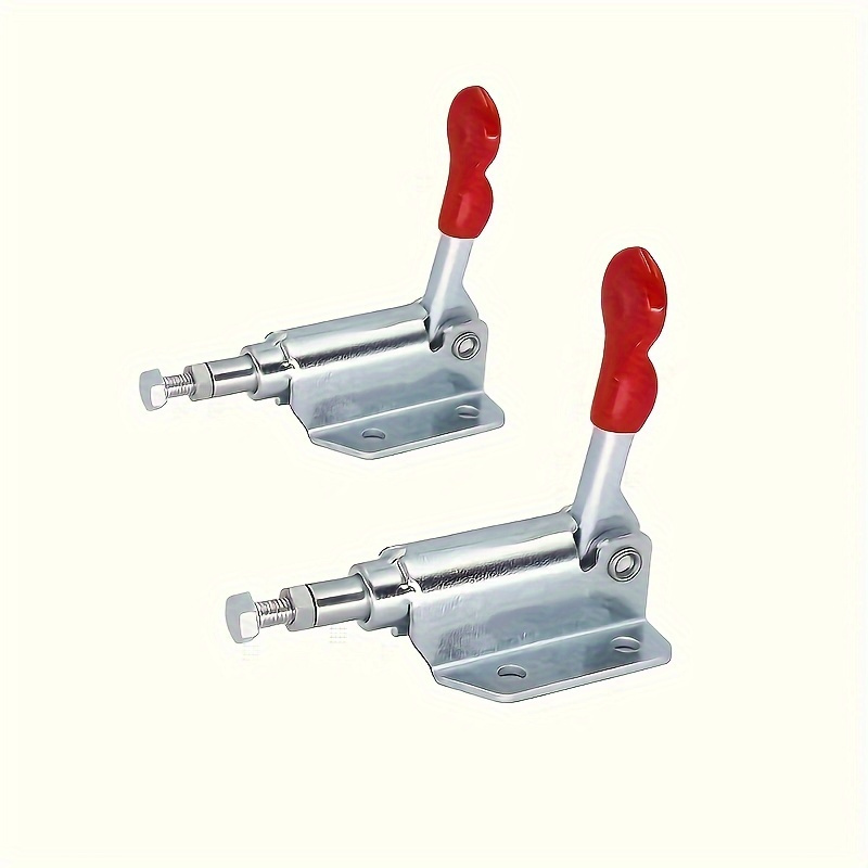 

2pcs Push Pull Quick Release Toggle Clamp: Perfect For Woodworking Projects!