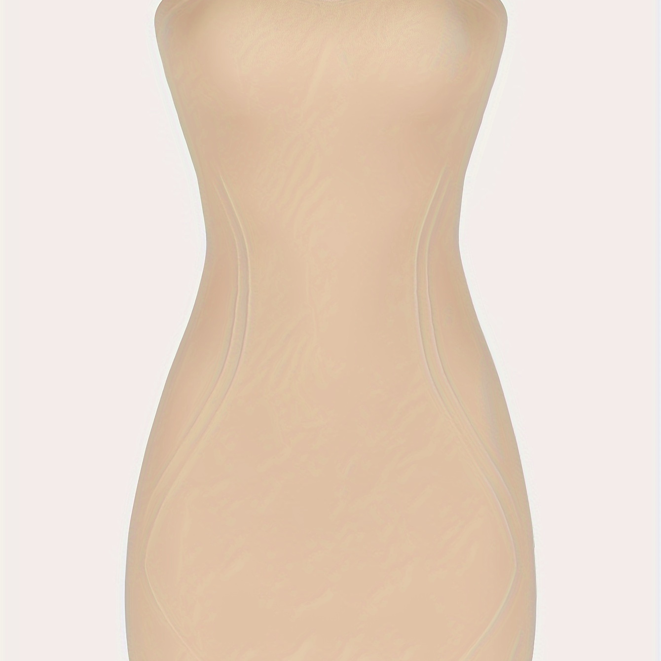 Seamless Strapless Shaping Dress Tummy Control Slimming Body - Temu