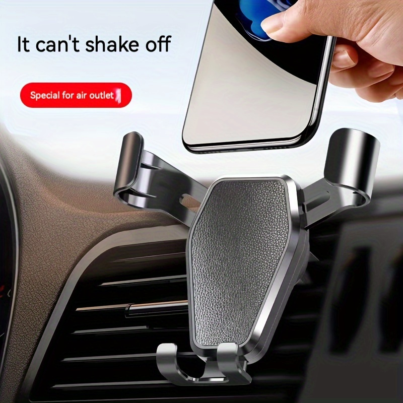 

Car Navigation Mobile Phone Holder Car Air Outlet Anti Shaking Gravity Car Holder Mobile Phone Holder