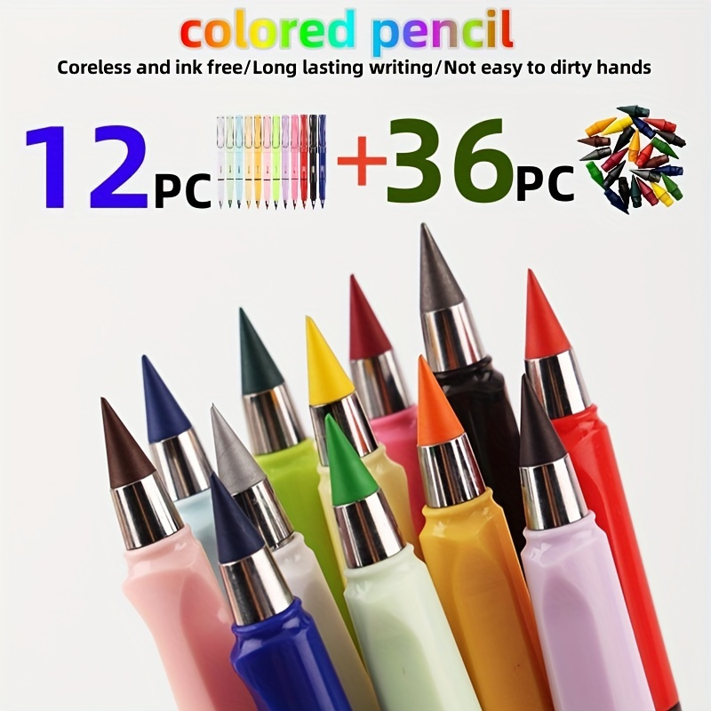 

48pcs Black Technology Infinite Color Pencil - Thanksgiving Gift - Christmas Gift - Halloween Gift - 1 Set For 1 Year