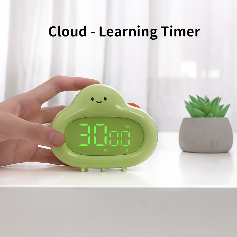 Timer de Cocina Temporizador Manzana Verde Alarma 1 Hora Chef