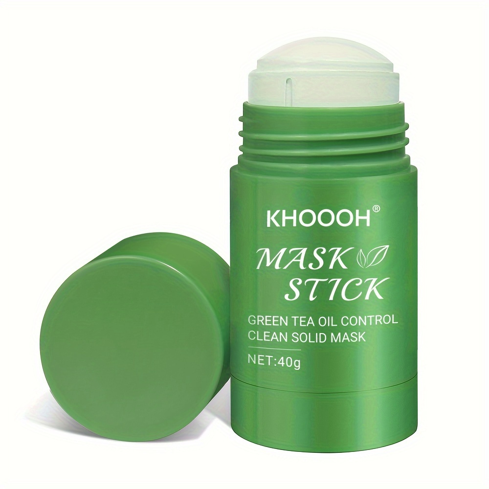 

Green Tea Solid Mud Film Stick, Deep Cleansing Oil Control Mask Suitable For Men And Women