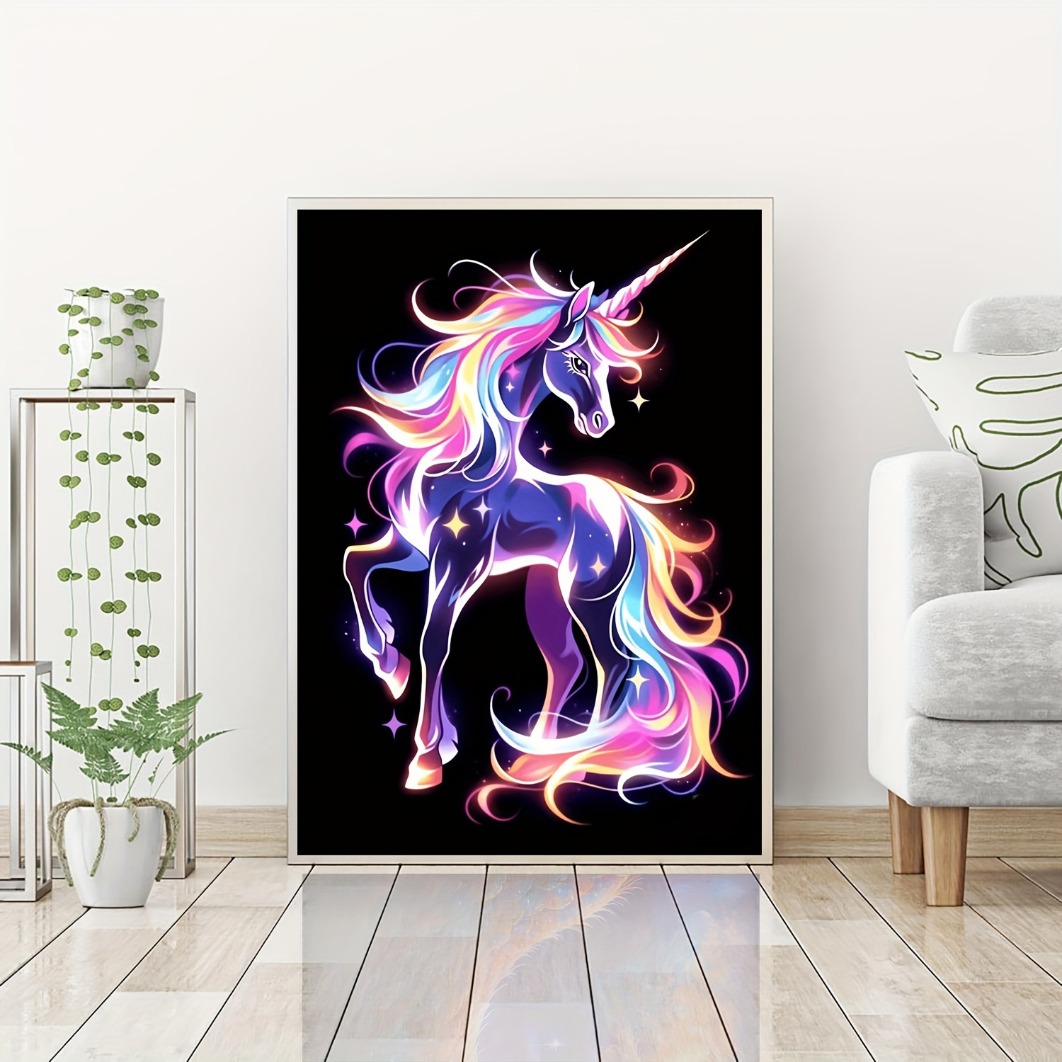 3D Pop Up Puzzle Kit De Pintura De Diamante Artificial Adulto Unicornio 3D  Arte De Diamante Artificial DIY Kit De Rompecabezas Para El Hogar / Decorac