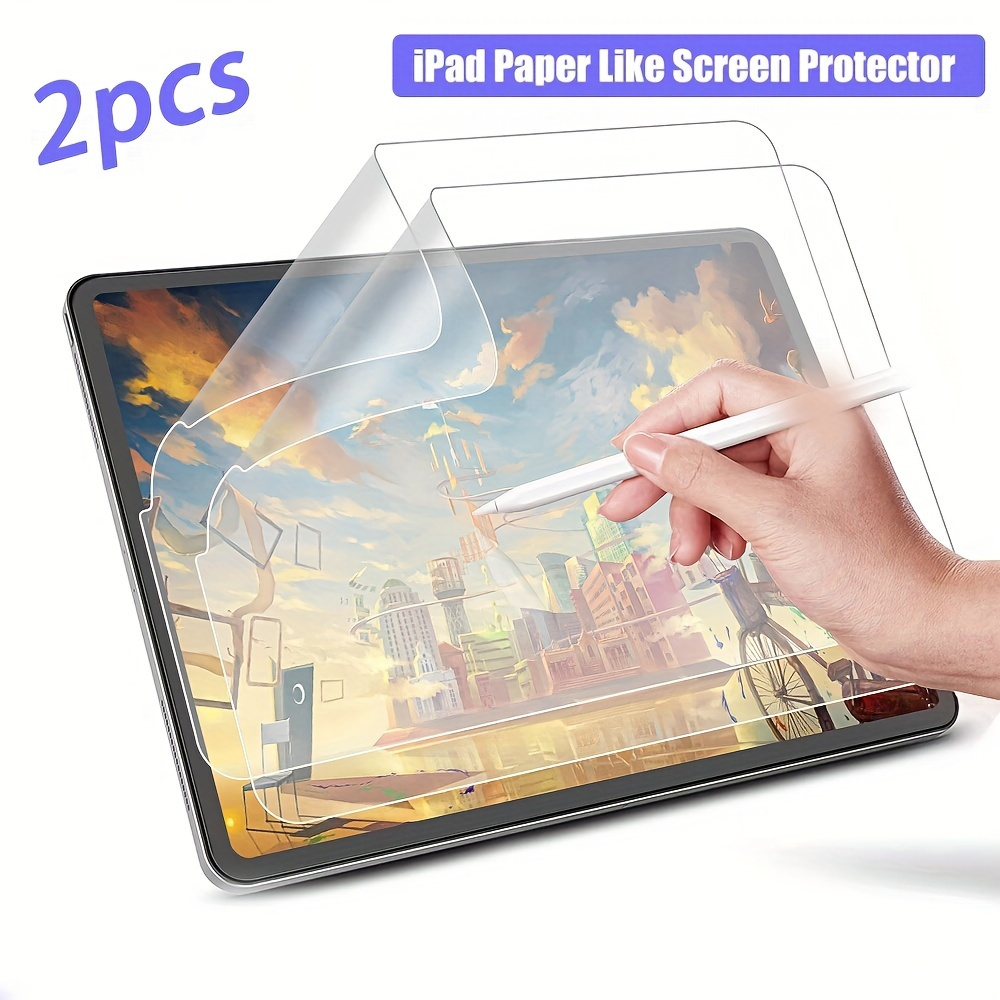 

2-pack Matte Protector For Apple & Pro - Anti-fingerprint, Smooth Drawing & Surface, 3h Hardness Compatible With 10.5, 10.9, 10.2, 12.9 Inch Models