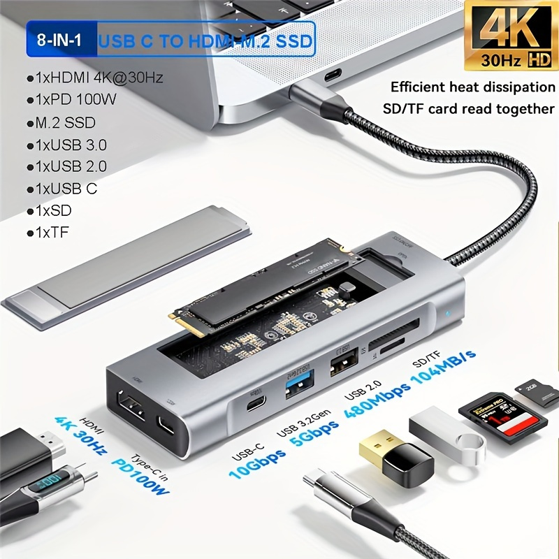Selector de interruptor USB 3.0, interruptor USB iDsonix 1 en 2