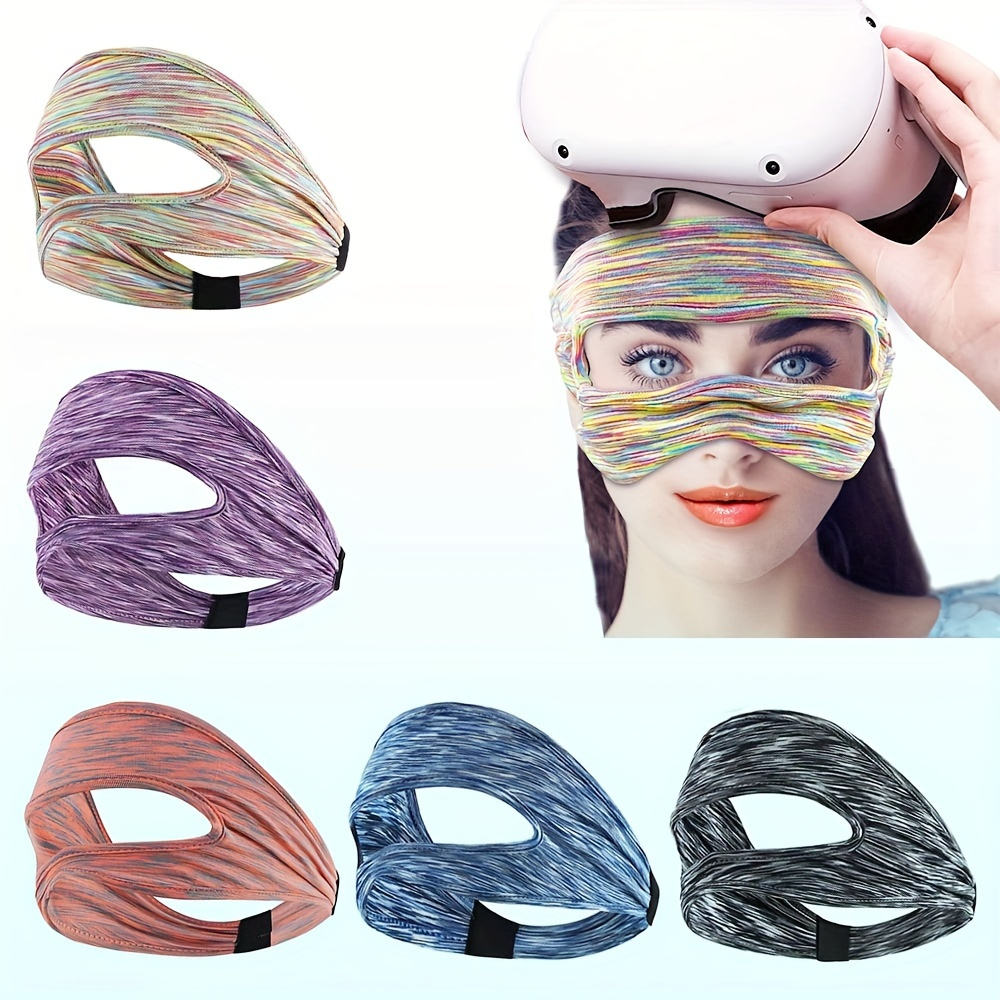 

Vr Eye Mask Breathable Sweat Band For Oculus Quest 2/1, Meta Quest Pro, , Ps, Pico4 Virtual Reality Headsets Accessories