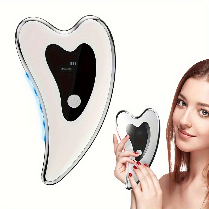 

Home Beauty Instrument, Led Electric Gua Sha Board, Facial Massager, Gifts For Women, Mother's Day Gift