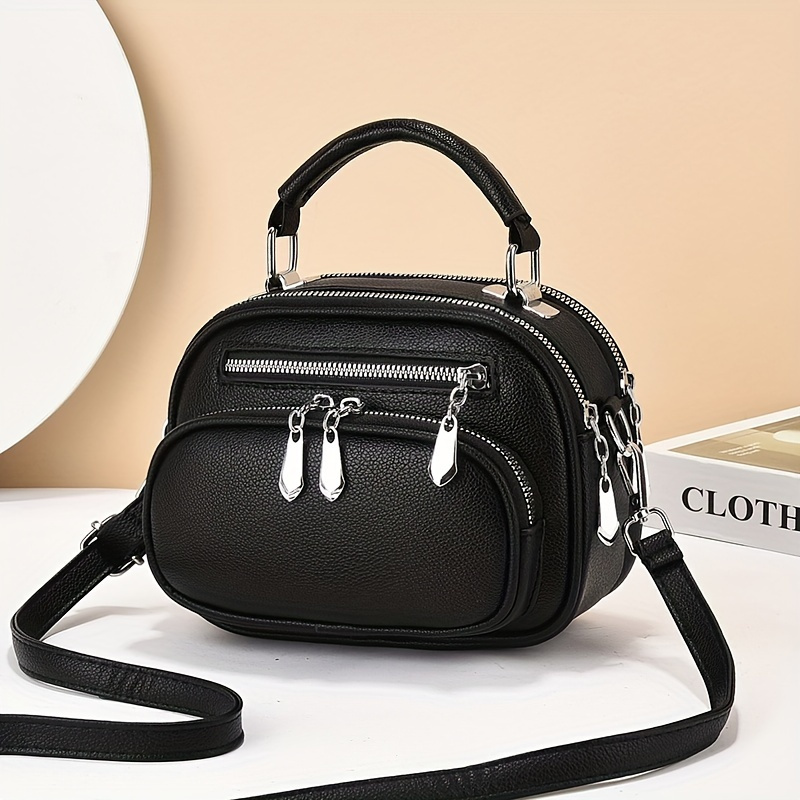 

Fashionable Pu Shoulder Bag And