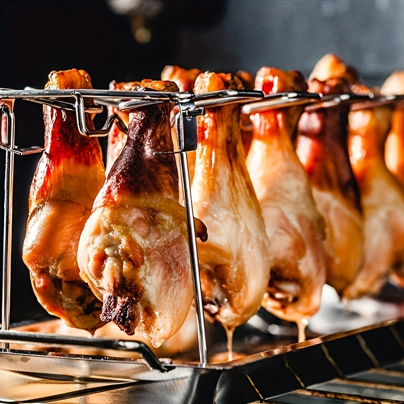 Oven Accessories Chicken Roasting Rack Rustproof Air Fryer Fork for  Rotisserie