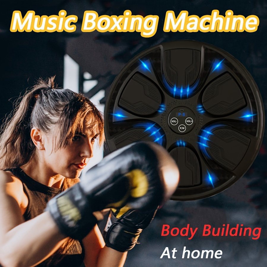 Music Boxing Machine Electronic Boxing Practicing Mat Wall - Temu