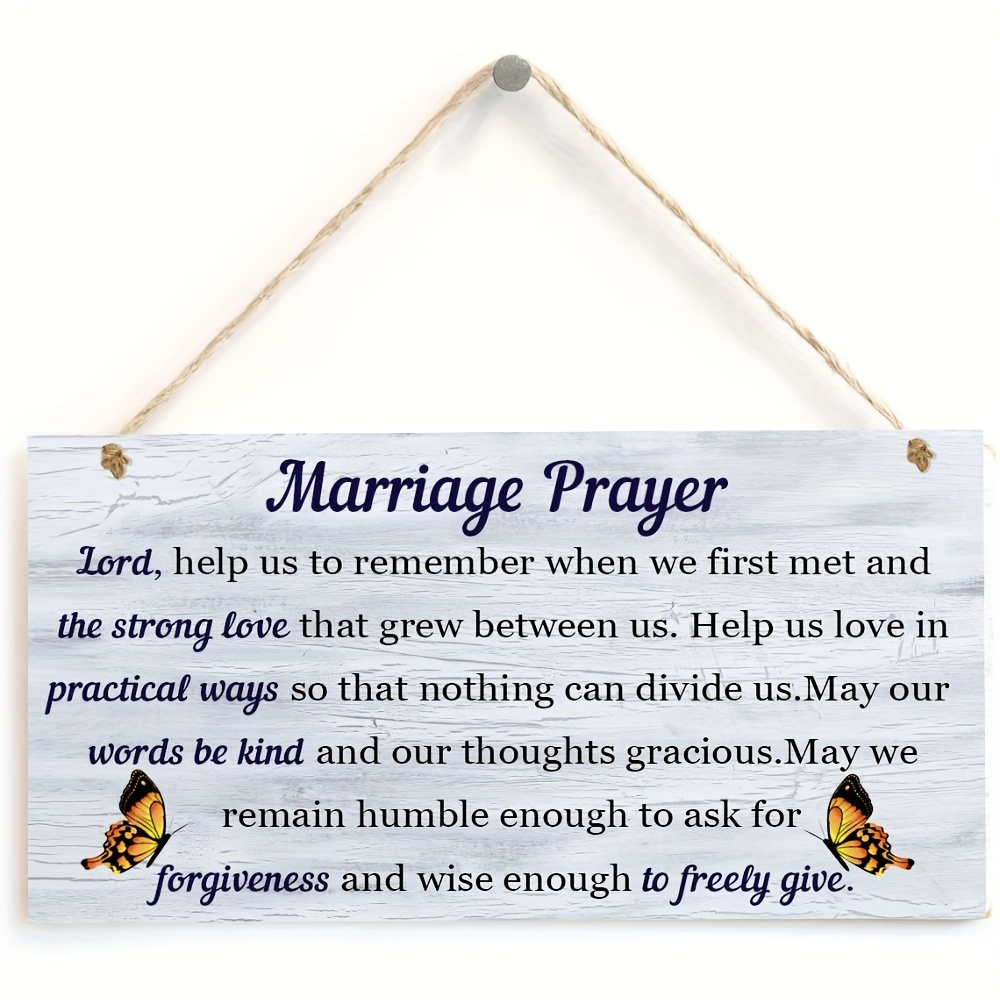 

Marriage Wood Plaque Wall Hanging Decoration | , To When Met Family Home Decor, Christmas, Halloween, Thanksgiving Day Gift Christmas Halloween Thanksgiving Gifts