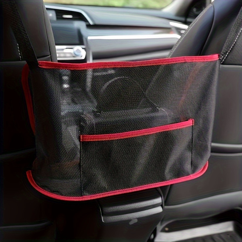 

Car Storage Net Pocket Car Seat Storage Bag Sundries Storage Net Pocket