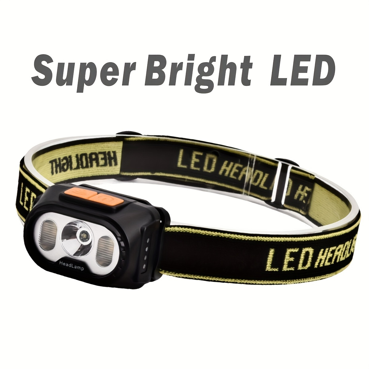 Usb Rechargeable Mini Induction Led Headlamp With Body Motion