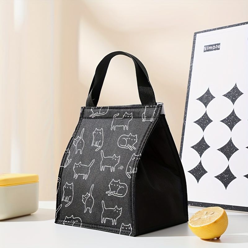 

Cat Insulated Bag - , Large For , School, &