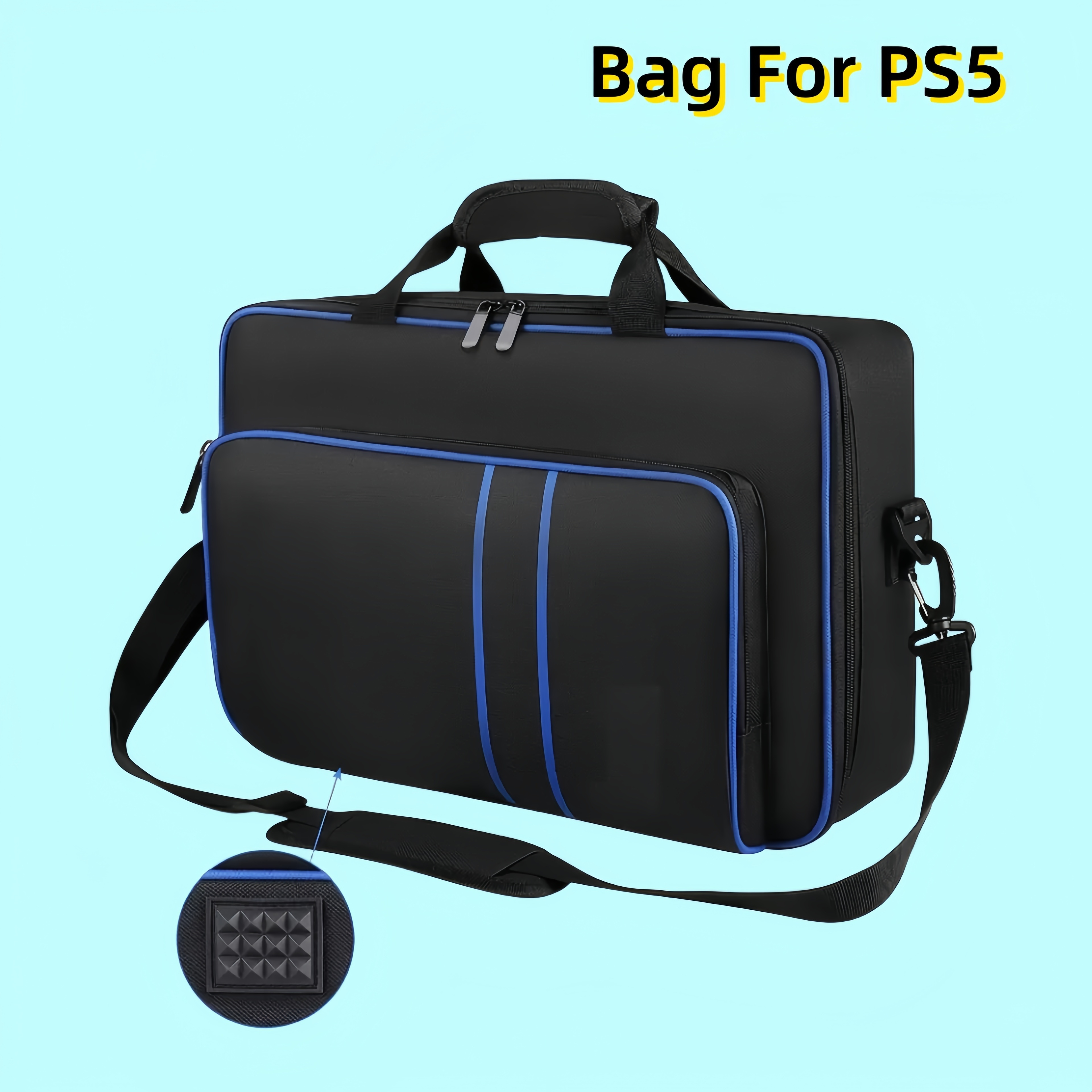 

Ps5 Carrying - , Polyester Bag For Playstation 5 & Accessories