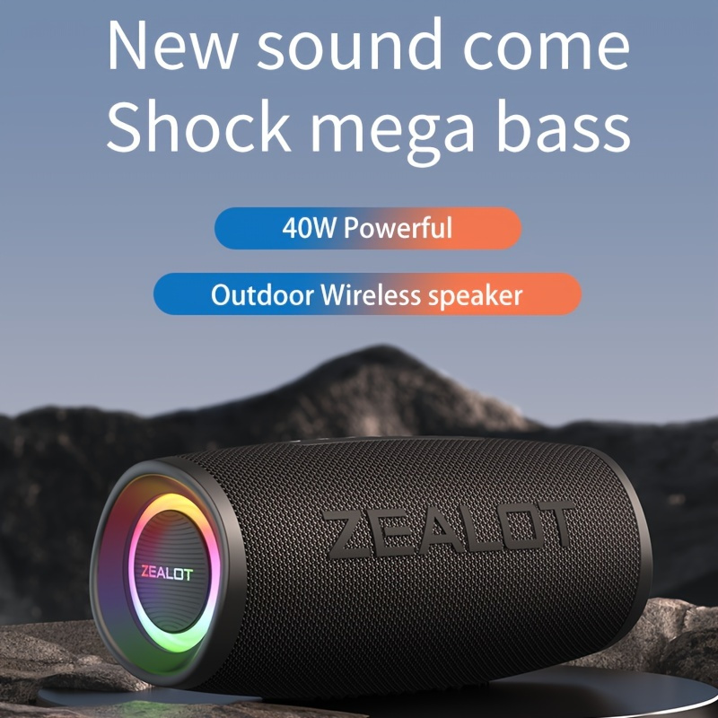 Zealot S49 Pro Altavoz Inalámbrico Portátil Transmisión - Temu Mexico