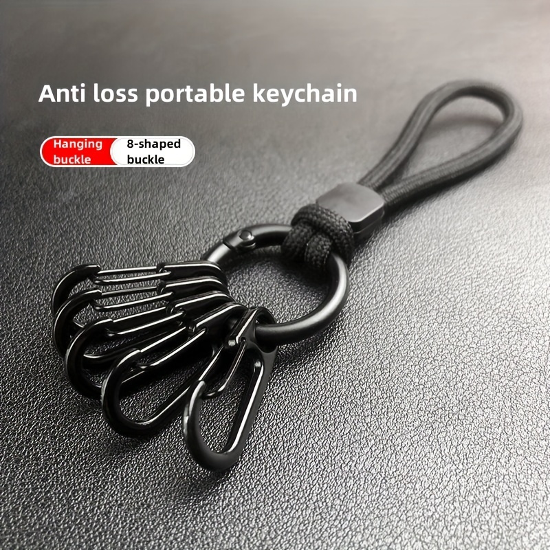 

Zinc Alloy Keychain For Men - -loss, Portable & -