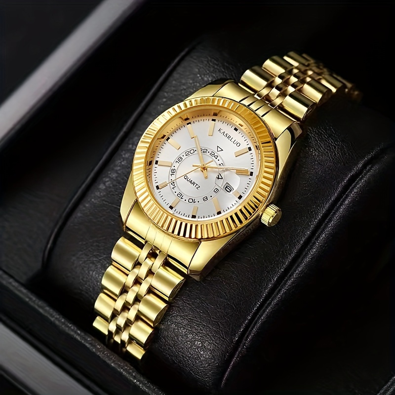 KASRLUO A New High-Value Niche Date Women's Steel Strap Quartz Watch