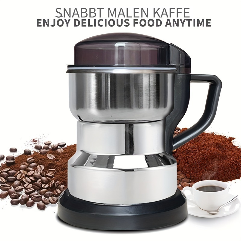 Kaffe Electric Burr Coffee Grinder - Stainless Steel