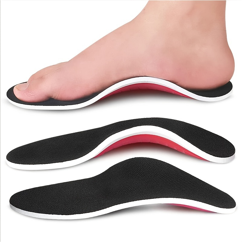 

1pair Arch Support Insoles, Comfortable Shoe Inserts, Unisex Foot Cushions