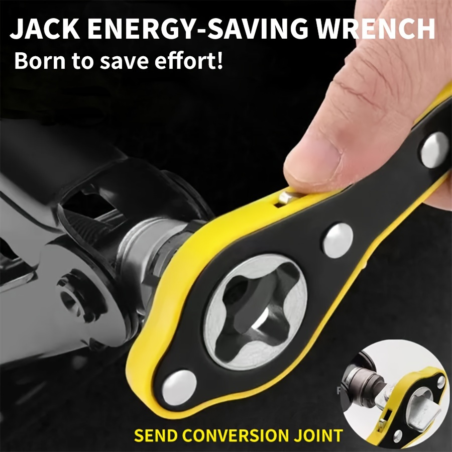 

Car Jack, Hand Rocker, Effort Saving Wrench, Car Use Rocker Arm, Car Universal Thousand Gold Top Accessories