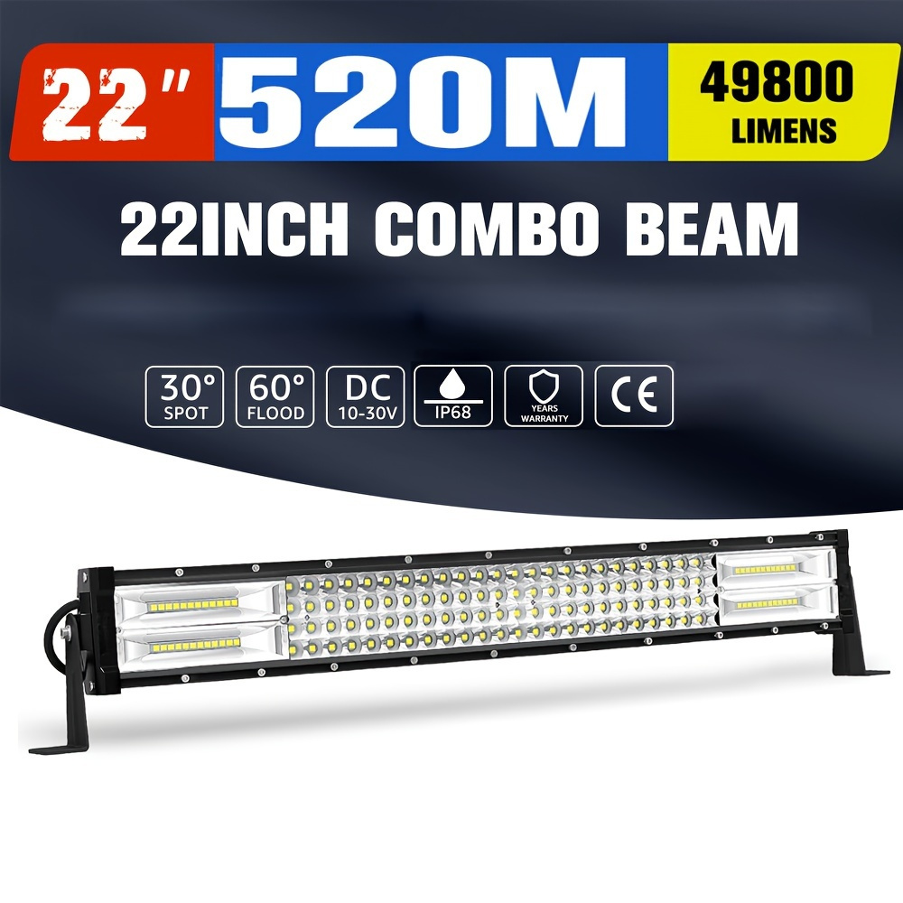 10pcs 12V Interior LED Light Bar, 11.81inch 19.69inch 5630 SMD LED Light  Strip With Switch For Car, Trailer, Truck Bed, Van, RV, Cargo, Boat,  Cabinet