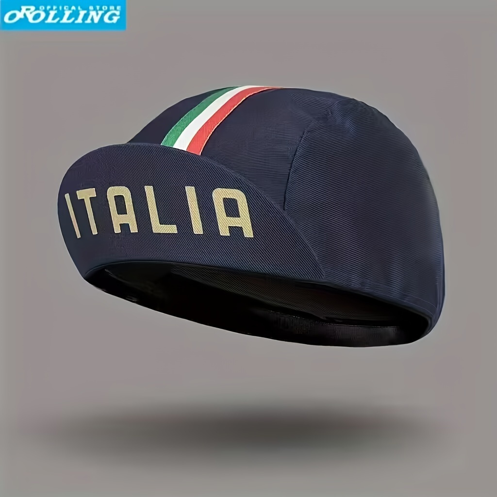 

Premium Cool Classic Italia Cycling Cap, Quick Dry Breathable Sports Baseball Cap