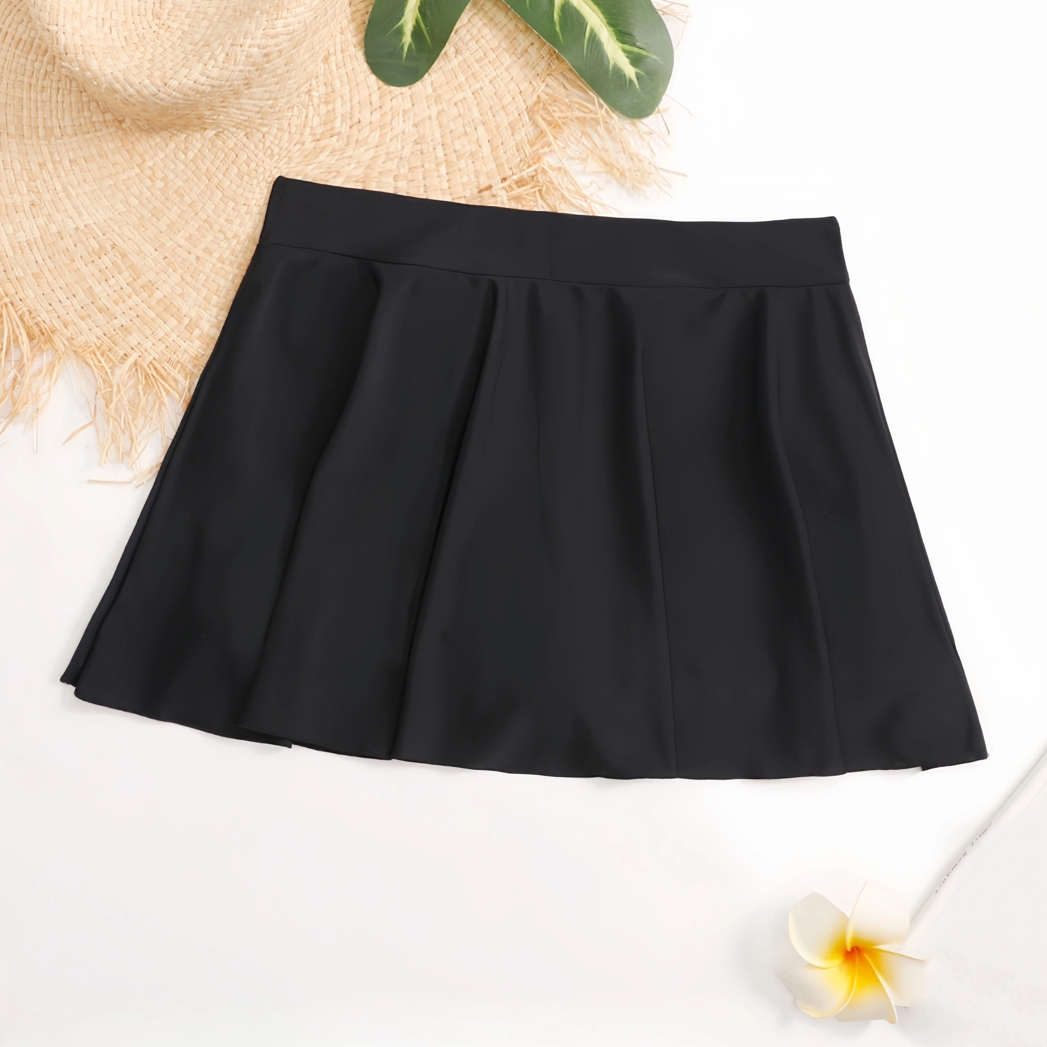 Women's Fleece Lined Skort Skirt Leggings Fake Two-Piece Padded Thickened  one-Piece Bottoming Warm Skirt Trousers Black at  Women's Clothing  store