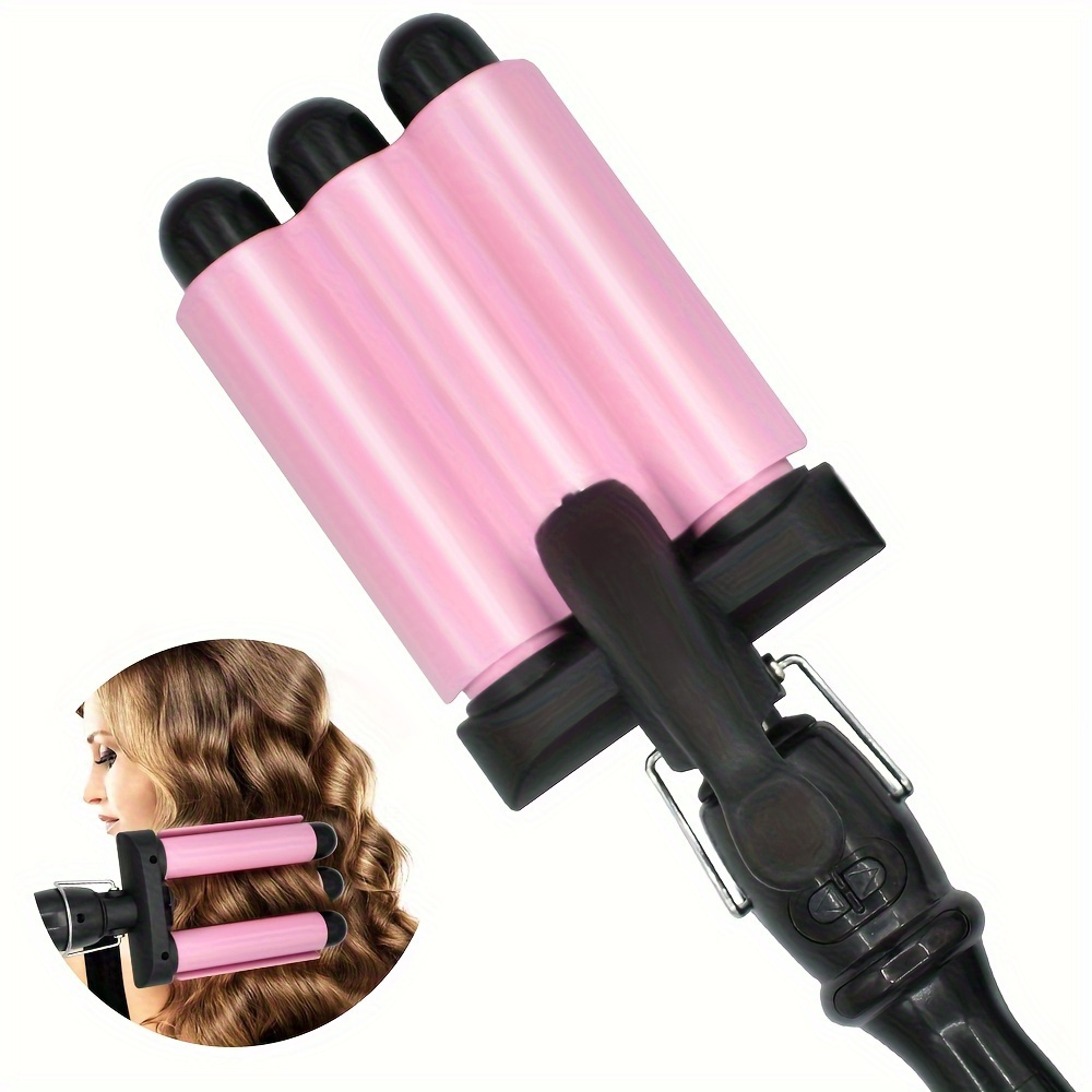 

Hair Curling Iron, 3 Barrel Curling Iron Wand, Egg Roll Hair Curler, Hair Curling Crimper, Diy Curly Hair Styling Tools