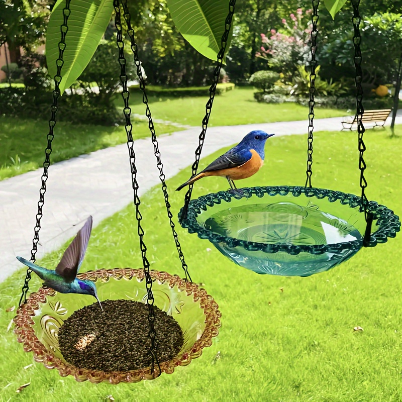 

1pc Outdoor Bird Feeder Tray, Bird Food Holder, Bird Feeder For Outdoors Hanging, Bird Food Holder For Yard Garden Decoration, Great Gift For Bird Lovers