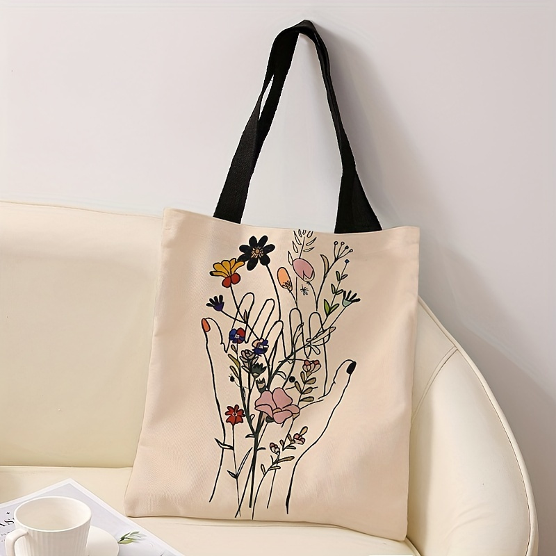 

Tote Bag, Shoulder Shopping Bag, Reusable Multifunctional , Polyester No-closure Bag