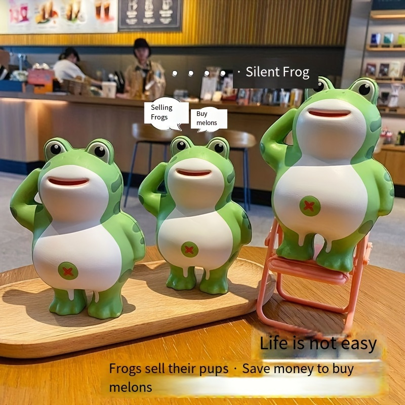 Funny Squeezable Frog Toy Relieve Stress With Creative Sand - Temu Canada