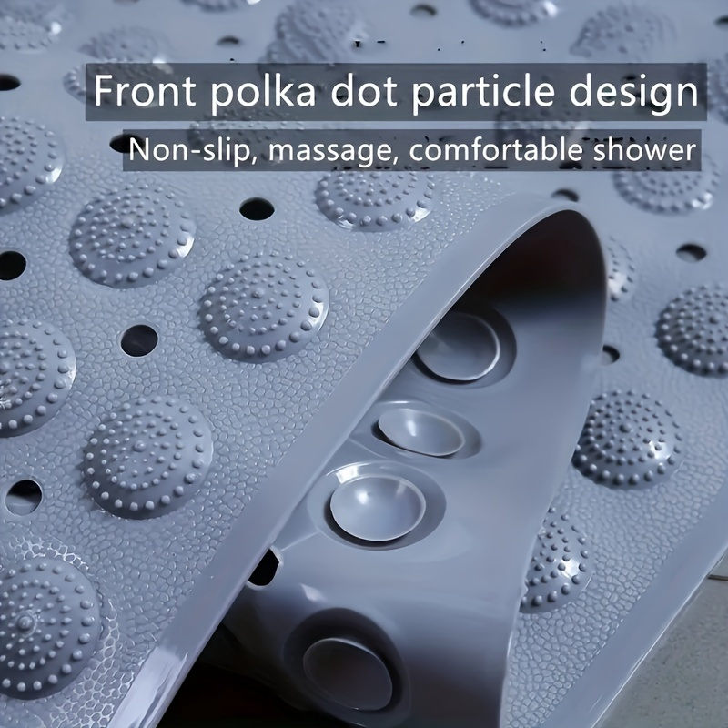 Hole Design Bath Rug, Simple Non-slip Quick Drain Bath Mat, Shower Carpet  For Home Kitchen Bathroom - Temu