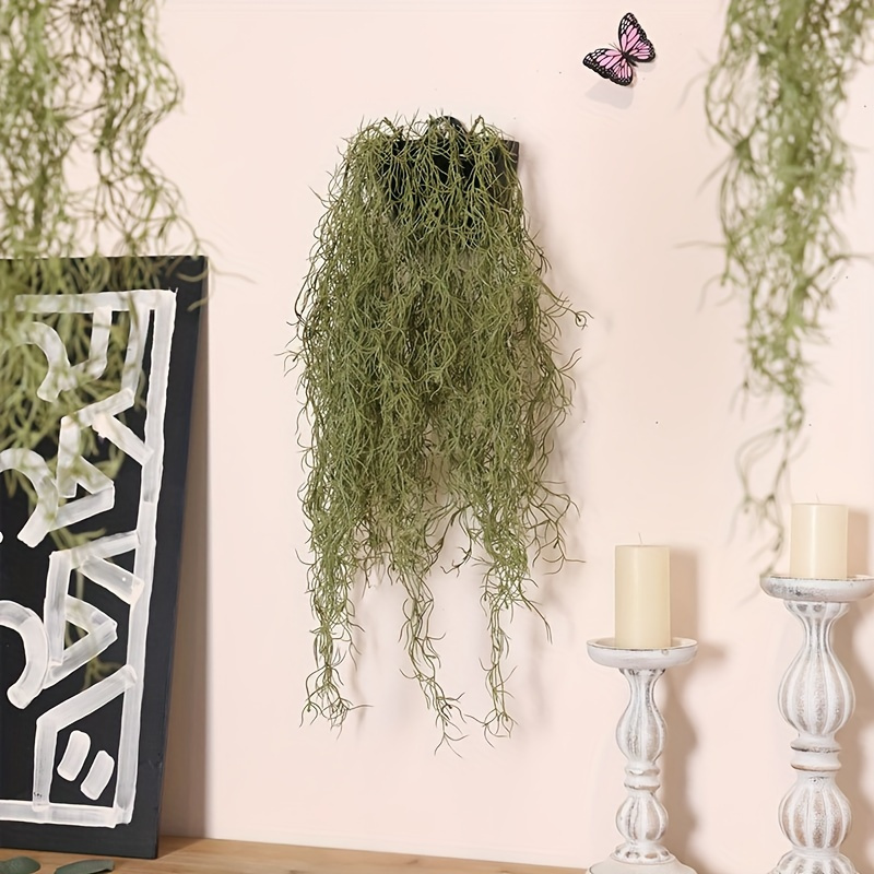 

2pcs Uv- Hanging Plants - 27.5" For & Decor, For , , And Backdrops, No Pot Included