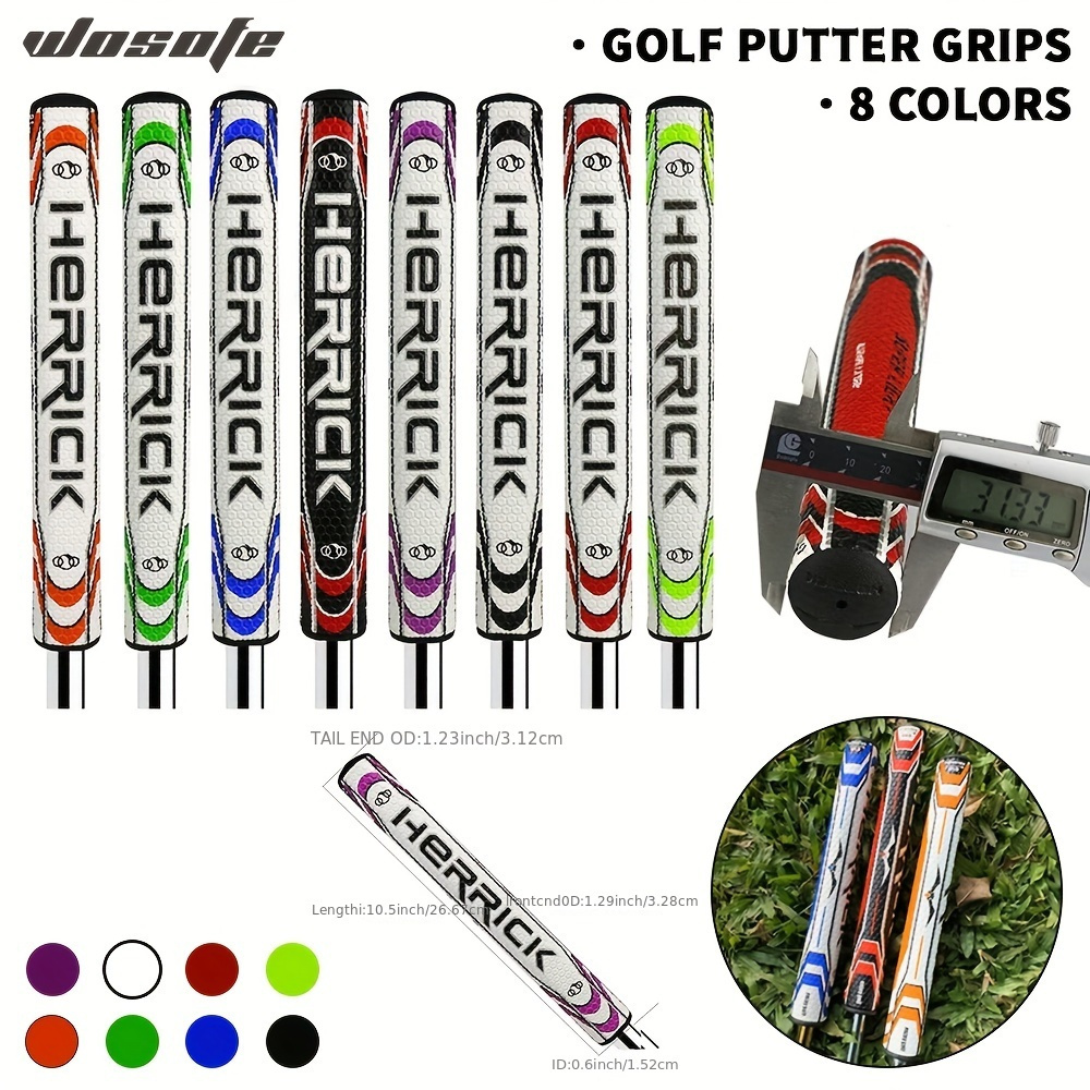 

1pc Golf Putter Grip, Pu Non-slip Ultra-light Golf Putter Grip