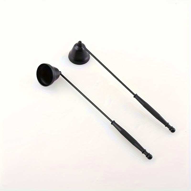 

Elegant Stainless Steel Candle Snuffer - Smooth Handle, Black, Perfect For Everyday Use & Gifts