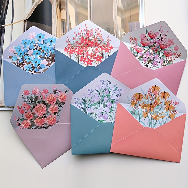 

36pcs Envelopes And Letter Paper Set, Vintage Floral Writing Letter Paper And Envelopes Include 12 Envelopes And 24 Stationery Paper Suitable For Wedding Invitations, Thanksgiving, Invitations, Etc.